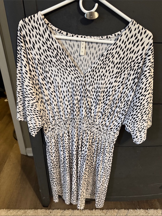 mts Dresses & Skirts - mts Black and White Printed Dress
